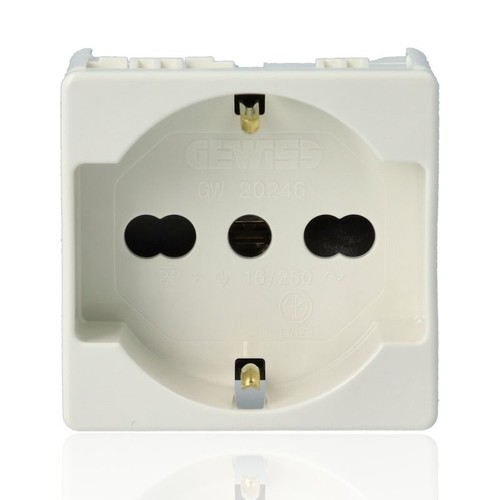 Gewiss gw20246 presa standard - gw20246,