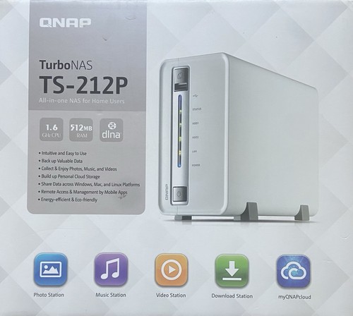 Nas qnap 212p 4tb - qnap,