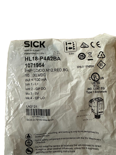 Sick hl18 p4a2ba hl18p4a2ba - hl18-p4a2ba,